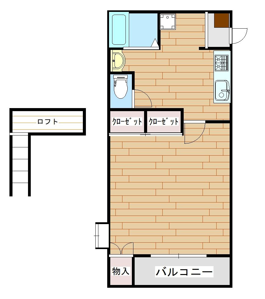 ブリランテ金丸小路の間取り|使い勝手の良い間取りです♪