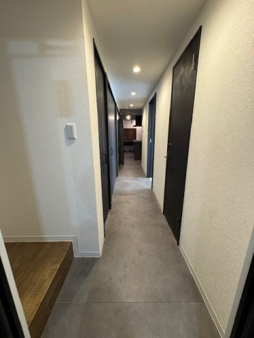 グリーンヒルズ住吉の玄関|下駄箱もしっかりついてます！