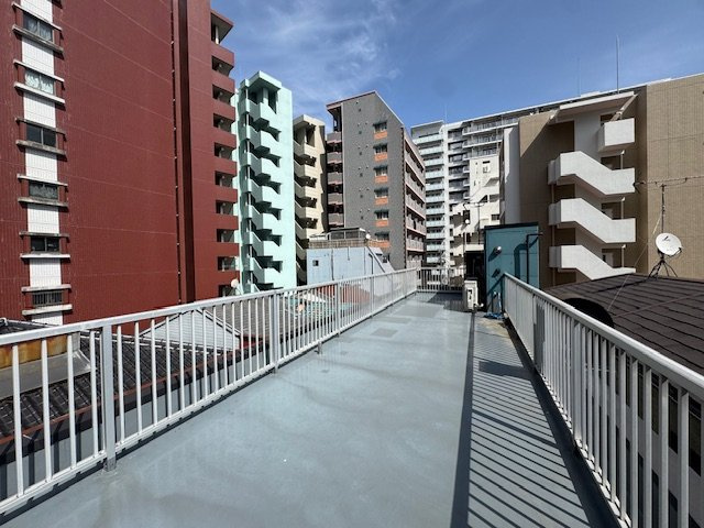 グリーンヒルズ住吉のバルコニー|日当たりの良いバルコニーです！