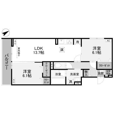 【間取り】 | D-Gran本町 