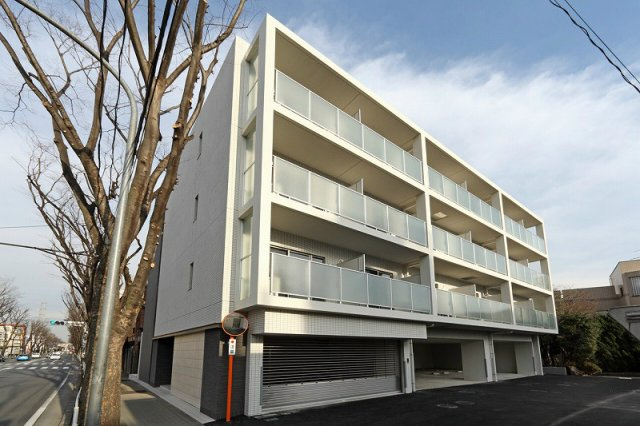 調布市菊野台１丁目の賃貸マンションの外観パース