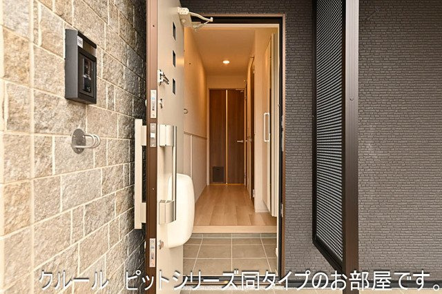 仮）五香７丁目アパートＢの玄関