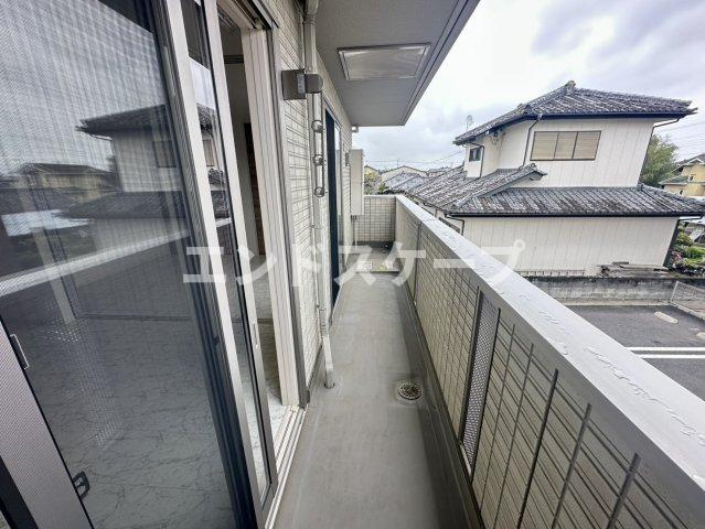 コンフォートヒルのバルコニー|高崎、前橋のお部屋探しはエンドスケープまで！お客様の理想お聞かせ下さい♪