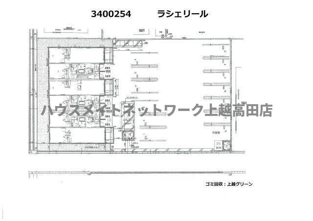 ラ シェリールの区画図|配置図

