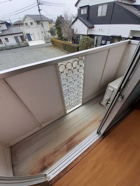 フェルド中居のバルコニー