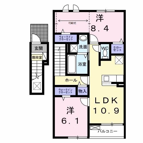 オーブ・レジェールの間取り