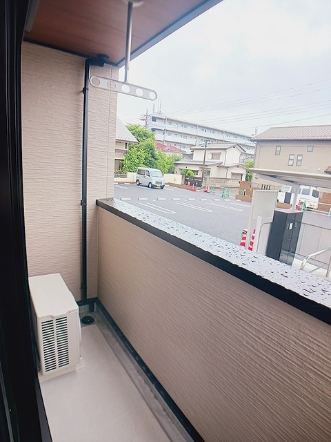 グレイスパークⅡのバルコニー