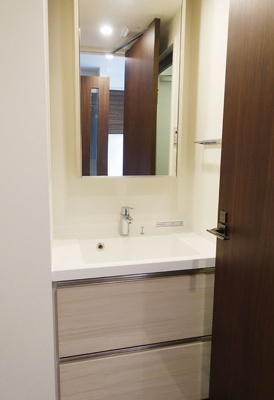 【洗面所】 | パークアクシス南青山七丁目 | ※写真は同タイプ住戸です。