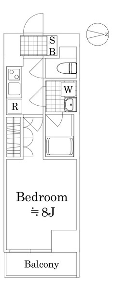 ＡＲＫＭＡＲＫ東向島ＡＺの間取り