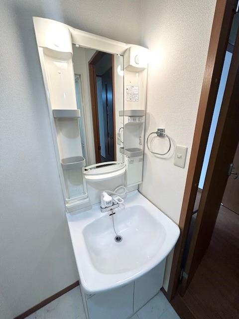 プレストンの洗面所