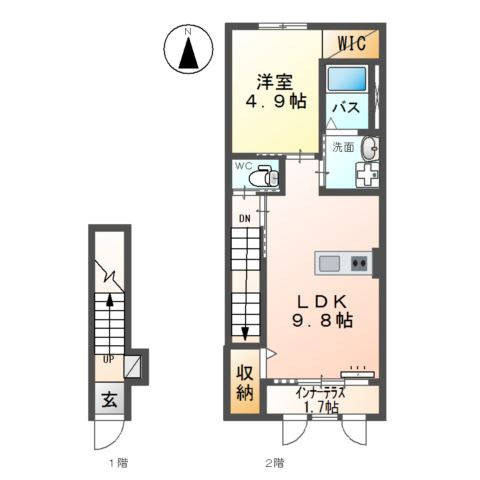 ドルチェ ヴィータの間取り
