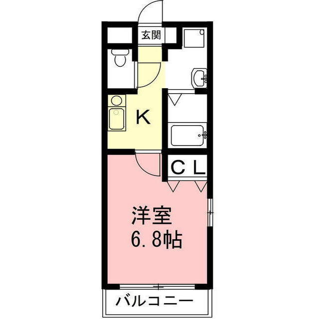 第２メゾン永田ビルの間取り