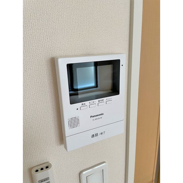 岐阜市下竹町のアパートの設備|TVモニタインターホン