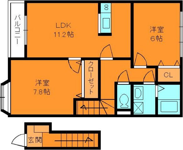 アンソレイユコージーの間取り