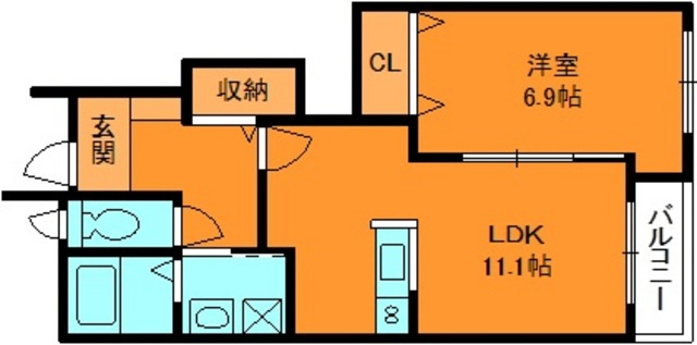 雅の間取り