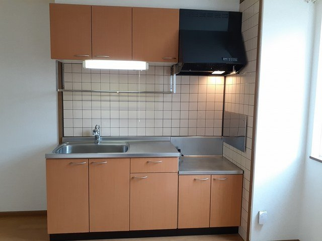 シャン・クレージュのキッチン|きれいなキッチンです