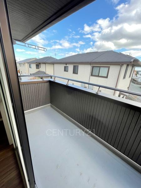 前橋市天川町中古一戸建てのバルコニー