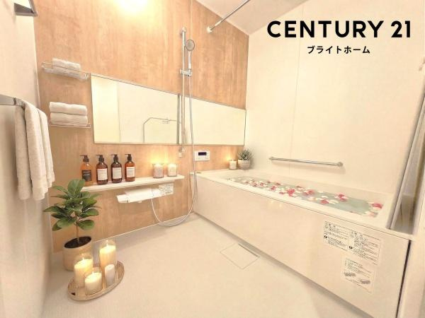 中山パーク・ホームズの浴室|本画像はAIがCGで家具作成しており、実際の現地に家具は設置されておりません。また、販売価格に家具等は含まれておりません。