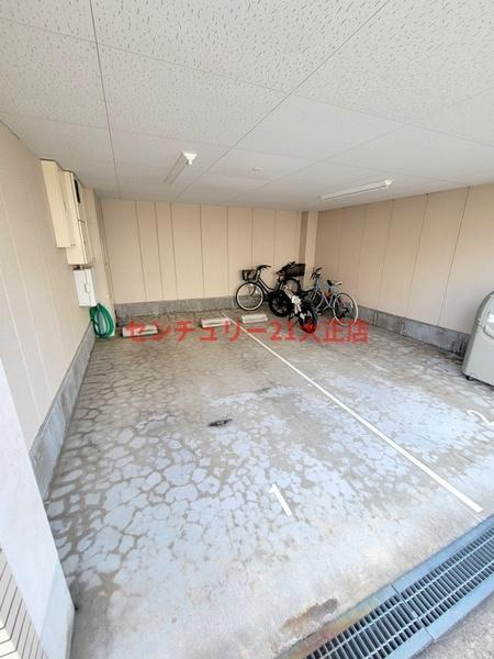 大阪市港区田中２丁目の賃貸マンションのバルコニー