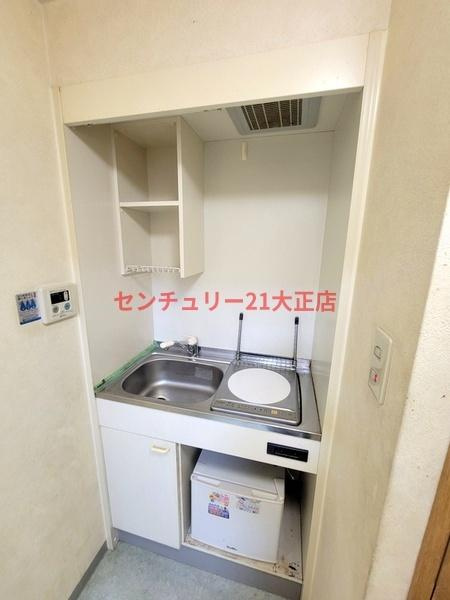 大阪市港区田中２丁目の賃貸マンションのキッチン