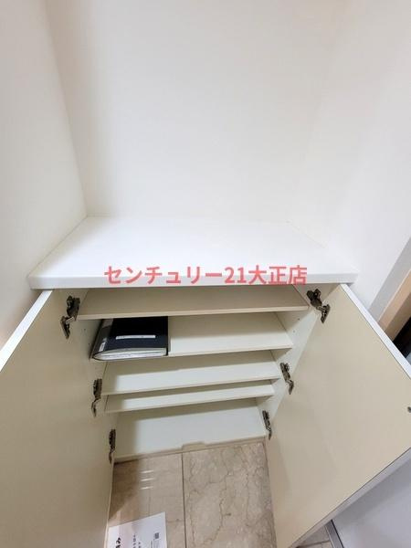 大阪市港区弁天４丁目の賃貸マンションのバルコニー