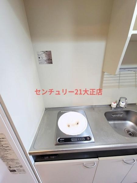 大阪市港区築港４丁目の賃貸マンションのキッチン