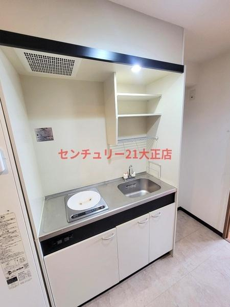 大阪市港区築港４丁目の賃貸マンションのキッチン
