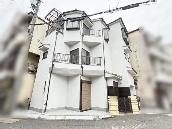 【前面道路含む現地写真】 | 大阪市生野区勝山北5丁目　中古戸建