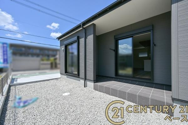 リーブルガーデン高 ２号棟 ／新築一戸建の庭|■現地撮影写真■