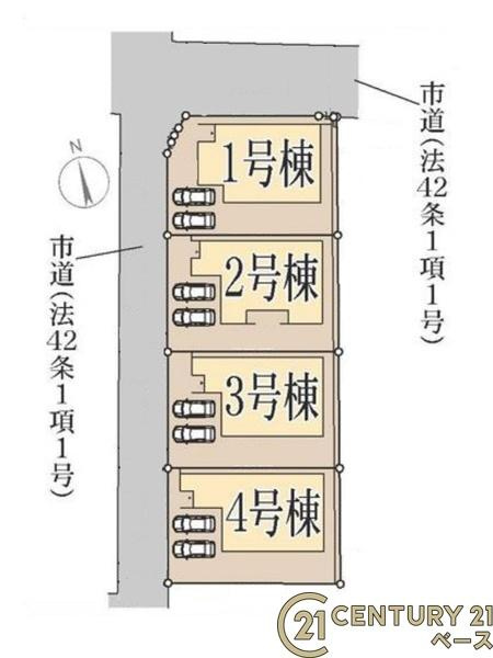 リーブルガーデン高 ３号棟 ／新築一戸建の区画図|■こちらの物件は３号棟です！■