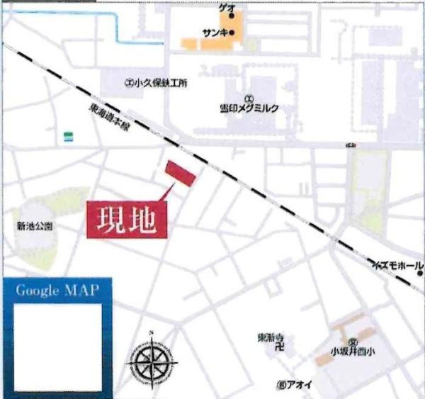 豊川伊奈町正庵第1期　全4棟・2号棟のその他|交通アクセス図です。