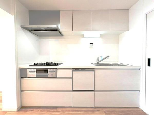 ルネ上星川２号棟のキッチン|システムキッチンです！食洗器＋浄水器付きです！