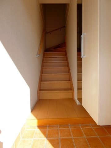 サファイアＡの玄関