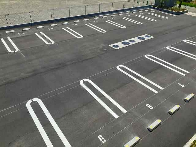 セレーノの駐車場