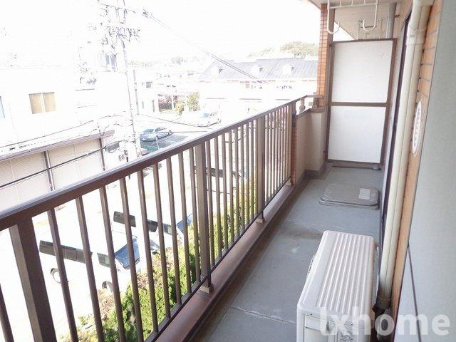 エスポワール茨木のバルコニー