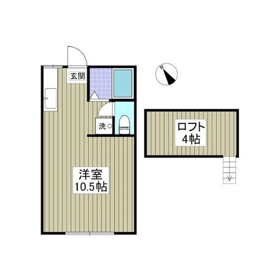 【間取り】 | 久保田ハイツ3号棟