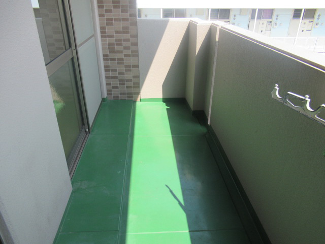 ピュア・プルーンのバルコニー