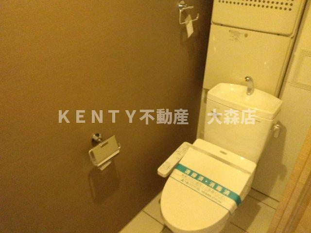 【トイレ】 | ルクレ大森 | 落ち着いた色調のトイレです