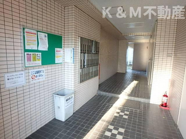 ジュネパレス柏第２９のエントランス|落ち着いたエントランスです