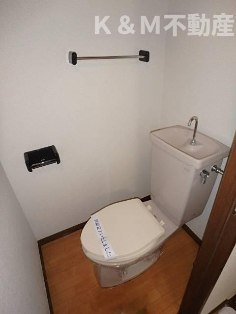 ジュネパレス柏第２９のトイレ|シンプルで使いやすいトイレです