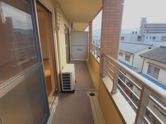 広島市安佐南区大町東３丁目の賃貸マンションのバルコニー