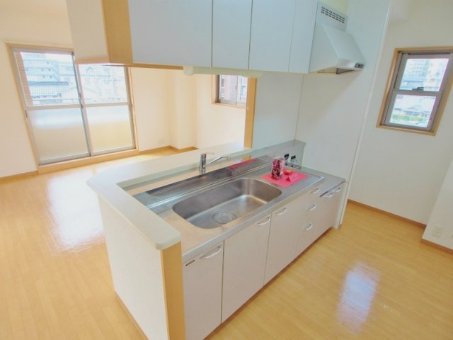 広島市安佐南区大町東３丁目の賃貸マンションの居間・リビング