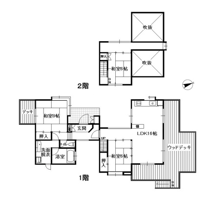 【間取り】 | 天城高原別荘地　戸建