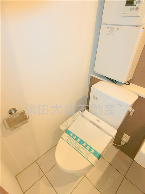 ルクレ大森のトイレ|温水洗浄便座付きのトイレ