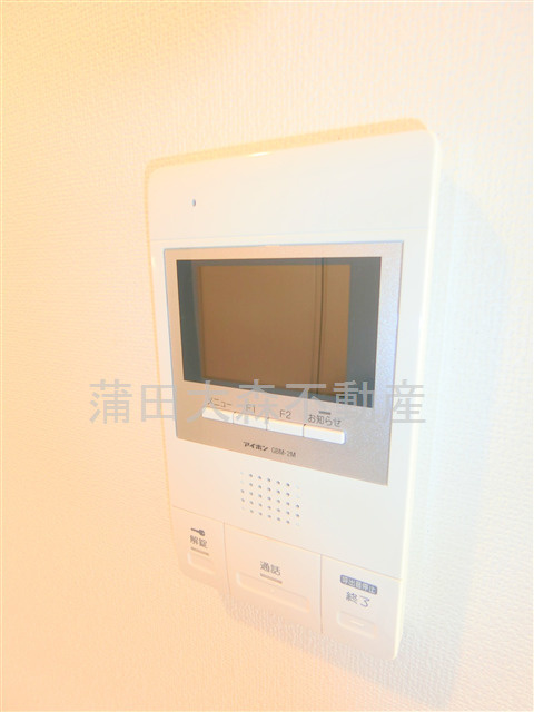 ルクレ大森の設備|TVモニター付オートロック