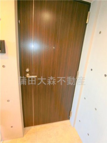 ルクレ大森の玄関