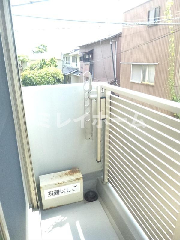 カリメーラ北嶺のバルコニー