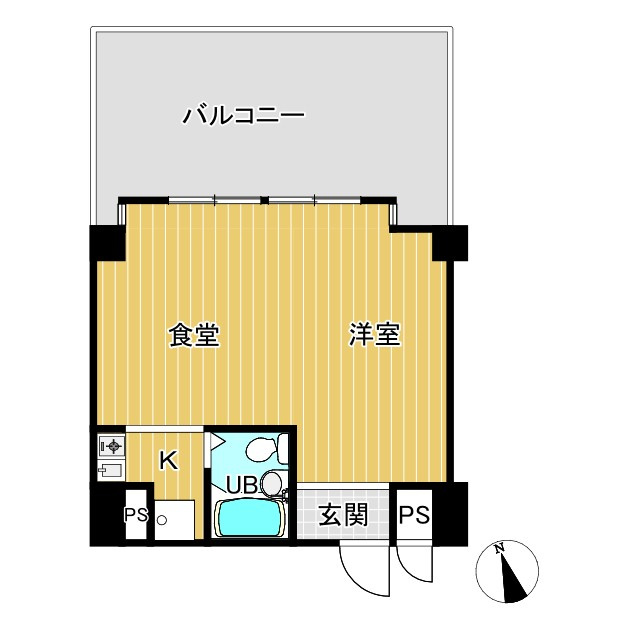 名古屋市千種区今池５丁目の中古マンションの間取り