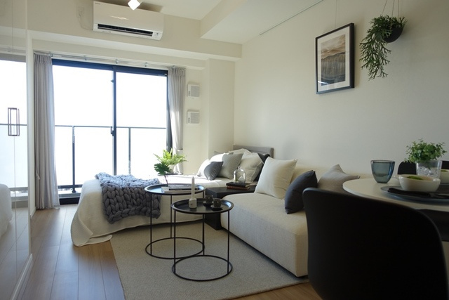 パークアクシス赤塚の居間・リビング|※写真は同タイプ住戸です。