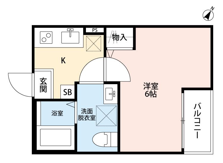 ミュー北戸田（ミューキタトダ）の間取り